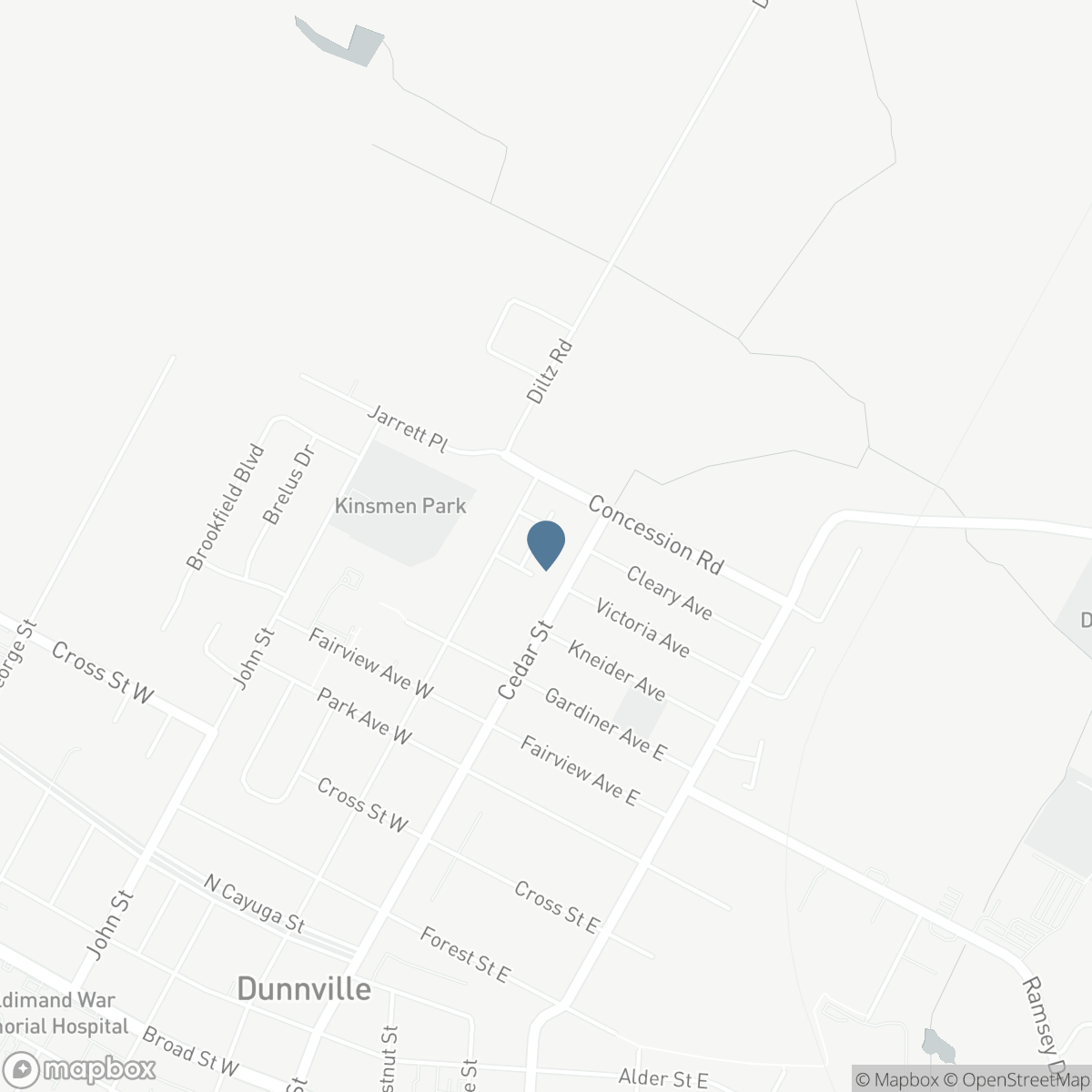 1041 PINE Street Unit# 1, Dunnville, Ontario N1A 2N1